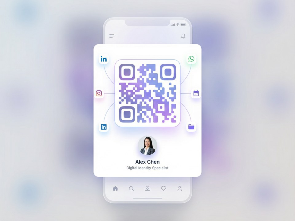 Digital identity QR